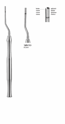 Osteotom sinuslift ø 3,5 mm buet 1605/3,5