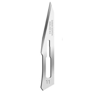 Skalpellblader nr. 11  steril  Swann Morton 100 stk
