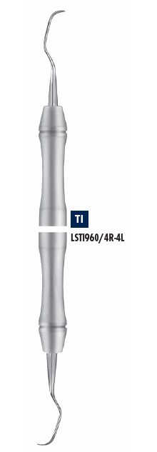 Implantat rengjørings kurette LSTI960/4R-4L
