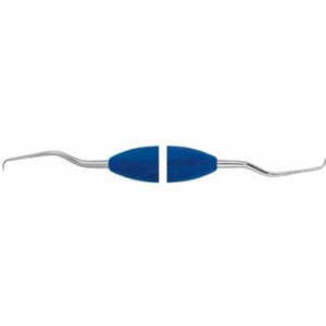 LM Curette 285-286M XSI Mini Langer 5/6 blå