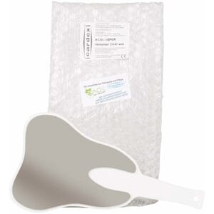Håndspeil for pasient Tann hvit 27cm