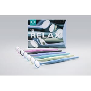 Munnspeil Relax FS Ultra plan 4 sett med skaft 10 stk