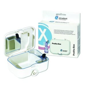 Protho Box for skinner/proteser m/speil og oppbevaring