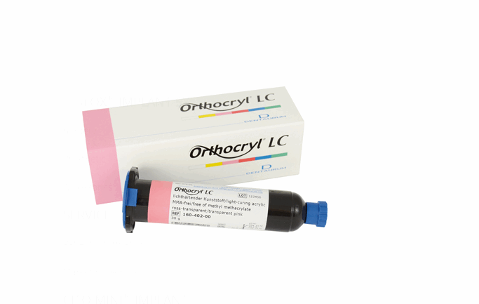 Dentaurum Orthocryl LC Rosa - Transparent Patron 1 x 30 - DENTALSPAR AS