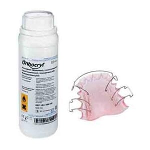 Orthocryl væske rosa-transparent 500 ml