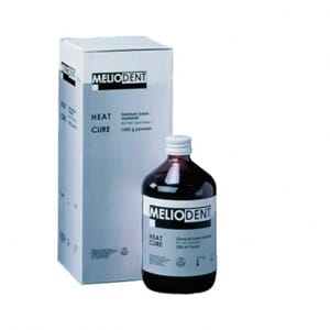 Meliodent HC varm akryl pulver 1000 g clear 01