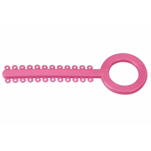 Safe-T Ties ligaturer 120 latexfri  Rosa 30 stk