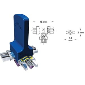 Bertoni skrue 602-606-10 1 stk