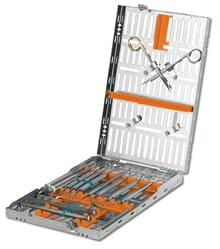 IMS kirurgikassett orange for 18 instrumenter