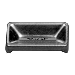 Medikamentskål/borskål i rustfritt stål 50x24x10 mm