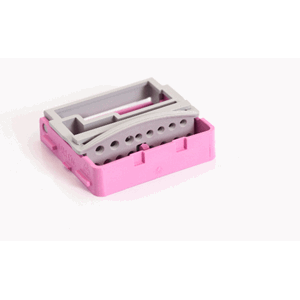 Practipal Compact Bor holder rosa KUN 1 stk