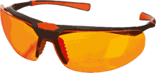 Beskyttelsesbrille Ultratect Orange for herdelampe