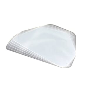 Monoart Visir øyebeskyttelse utbytteskjold 20 stk