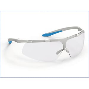 Beskyttelsesbrille Uvex Super Fit CR hvit/blå