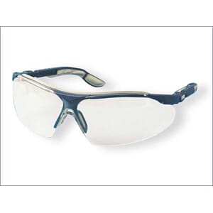 Beskyttelsesbrille Uvex I-VO klart glass svart/grå