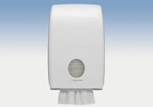 Kleenex Aquarius håndklearkdispenser interfold hvit