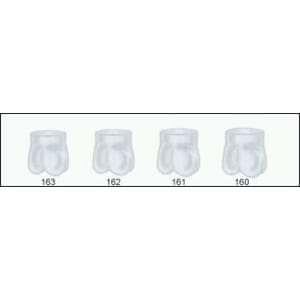 Strip kroner glassklar 5 stk St-5k 160 Molar OK H