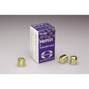 Protect alu. kroner gullfarget UK molar høyre MUR 31 4 stk