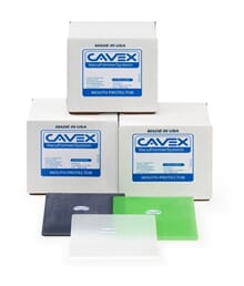 Cavex Mouth Protector X-pro klar 5 mm 125 x 125 mm 12 stk