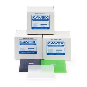Cavex Mouth Protector X-pro klar 3,8 mm 125 x 125 mm 12 stk