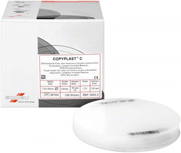 Copyplast C rund 1.0x125 mm 100 stk 3403.2 - DENTALSPAR AS