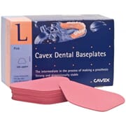 Cavex Dental Baseplates basisplater OK rosa 1,4 mm 100 stk