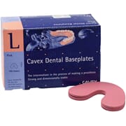Cavex Dental Baseplates basisplater UK rosa 1,4 mm 100 stk