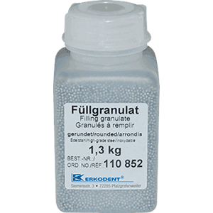 Erkodent Filling granules sølvkuler 1,3 kg runde