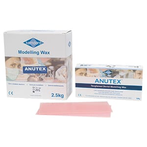 Anutex Wax  rosa platevoks medium hard 2500 gram, 120 ark