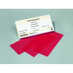 Bego Preparasjonvoks pink 0,5 mm. 15 stk.