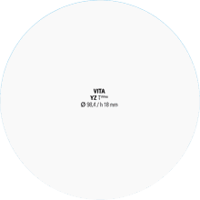 YZ T White Disc 98,4 H20mm