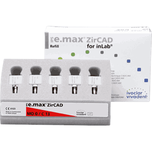 IPS e.max ZirCAD CEREC/InLab 5 stk C13 MO 1