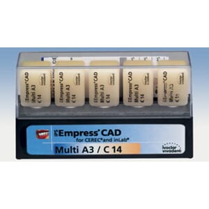 IPS empress CAD CEREC/Inlab 5 stk Multi I12 A3,5