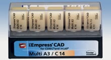 IPS empress CAD CEREC/Inlab 5 stk Multi I12 A3,5