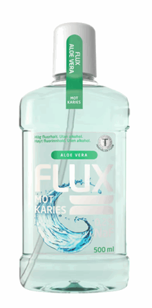 FLUX Aloe Vera fluorskyll 0,2% fluor 500 ml
