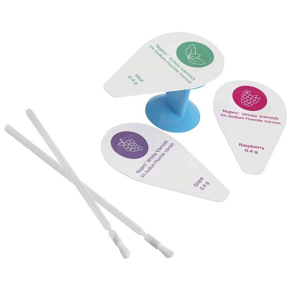 Nupro White Varnish 5 fluorlakk 50 x 0,4 g Grape DENTALSPAR AS