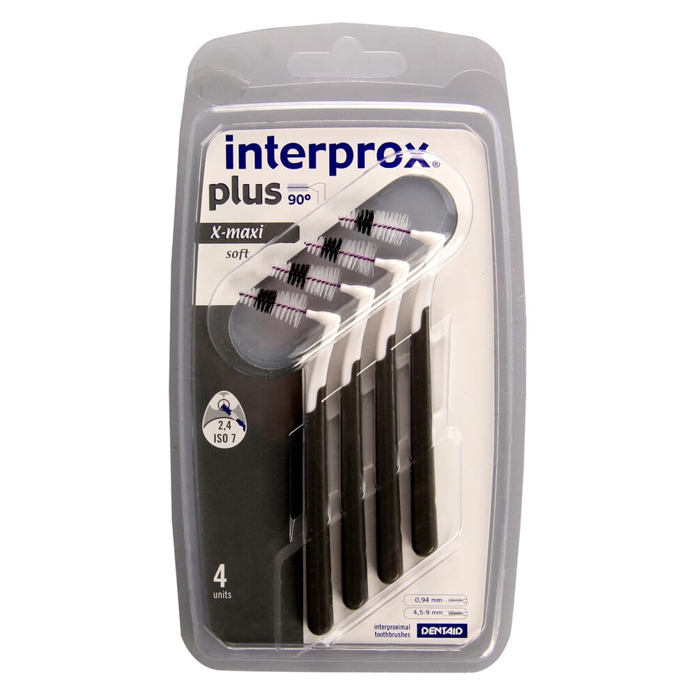 tot nu Bedienen Charlotte Bronte Interprox Plus X-Maxi interdentalbørster grå 4 stk - DENTALSPAR AS