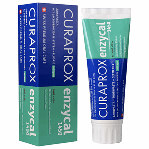 Curaprox Enzycal Antikaries tannkrem 1450 ppm 75 ml