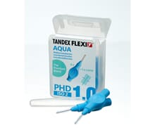 Flexi interdentalbørste 6 stk  X-fin Blå PHD1,0 ISO 2