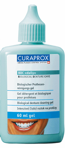 Curaprox BDC Proteserengjøring daily 60 ml