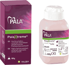 PalaXtreme akryl pulver 100 g Pink Opak