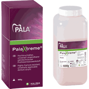 PalaXtreme akryl pulver 1000 g Klar