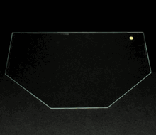 Glassplate til Basic Master / Quattro sandblåser 1 stk