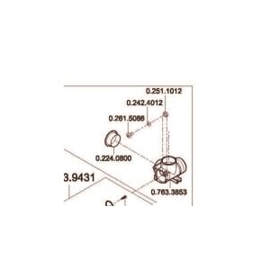 Kavo deksel 0.224.0800
