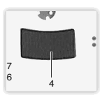 Kavo gummi for skyvepedal 0.734.3612