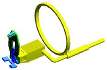 Super-Bite Senso sensorholder Anterior grønn m/ring 4 stk