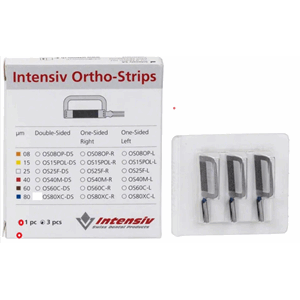 Ortho-Strip dobbeltsidig X-coarse 80 my OS80 6 stk