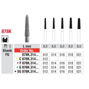 Diamant FG F 878K.014 5 stk
