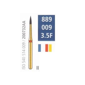 Diatech Diamant FG 889 009 3,5F rød 5 stk