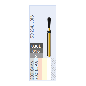Diatech Diamant FG G830L 016 4ML 5 stk